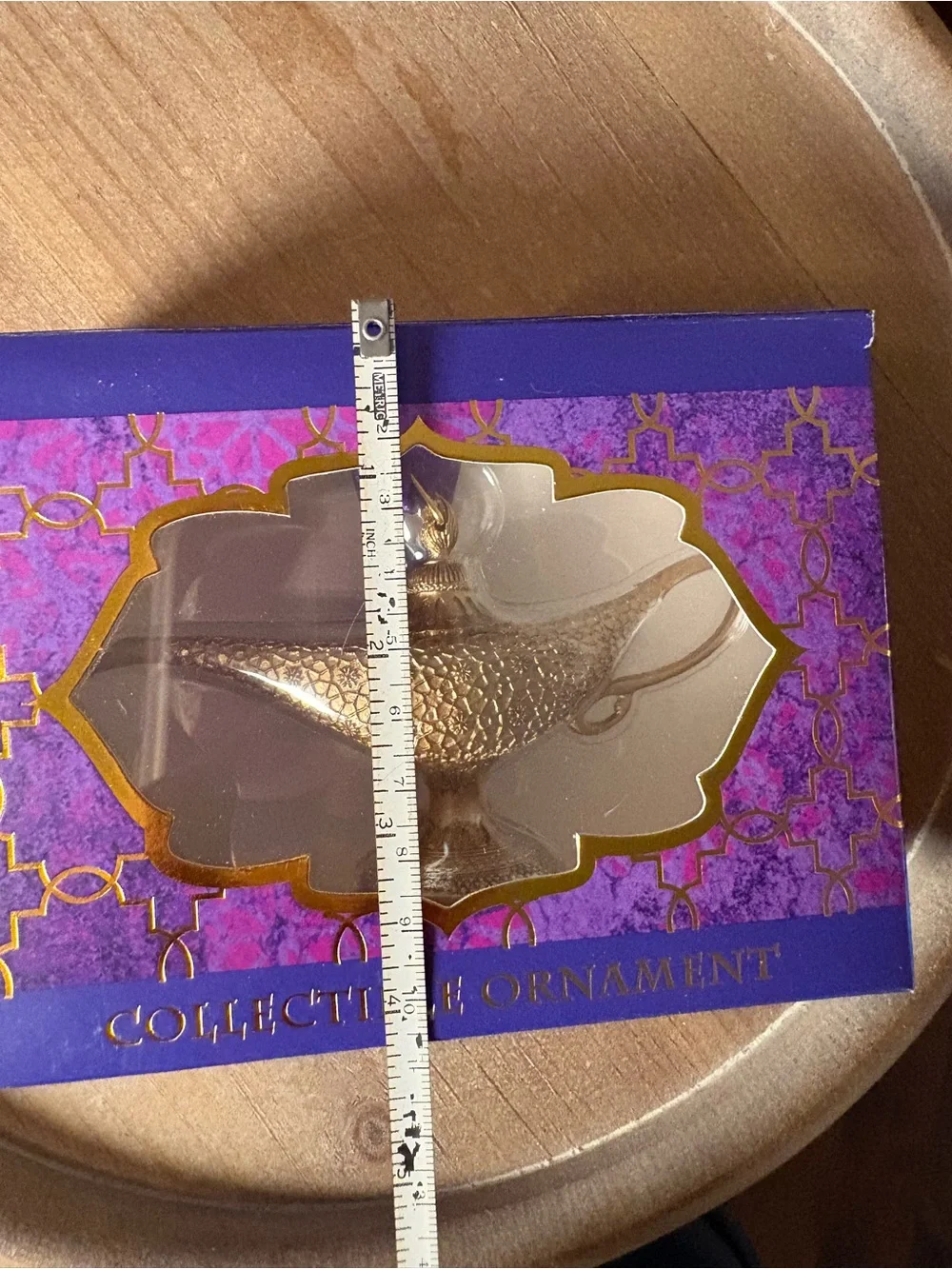 Aladdin’s “Genie Lamp” Ornament - Broadway Musical, New in Box